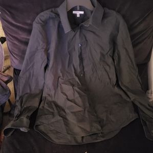Express 1MX Black Buttondown Shirt slimfit (used)